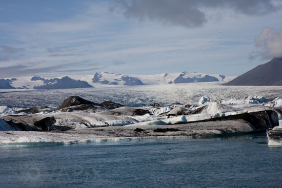 Lac Jokulsarlon en Islande 
