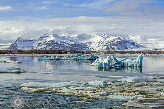 Lake Jokulsarlon in Iceland