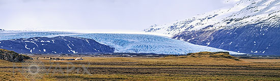 Glacier Vatnajokull en Islande 