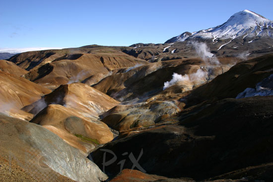 Kerlingarfjoll hot springs in Iceland