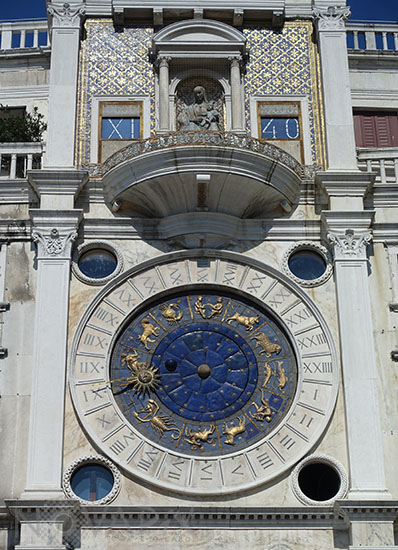 Tour de l'horloge à Venise