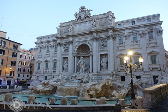 La fontaine de Trevi - Rome