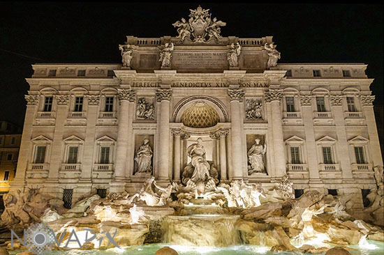 La fontaine de Trevi - Rome