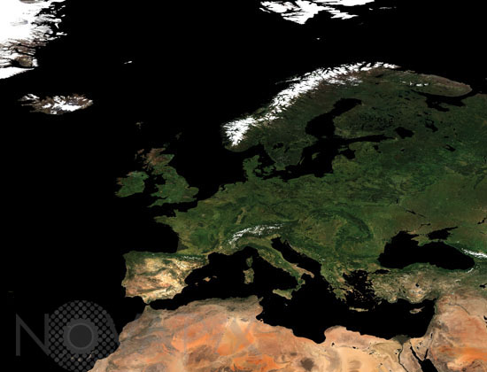 L'Europe vue par ENVISAT 2005