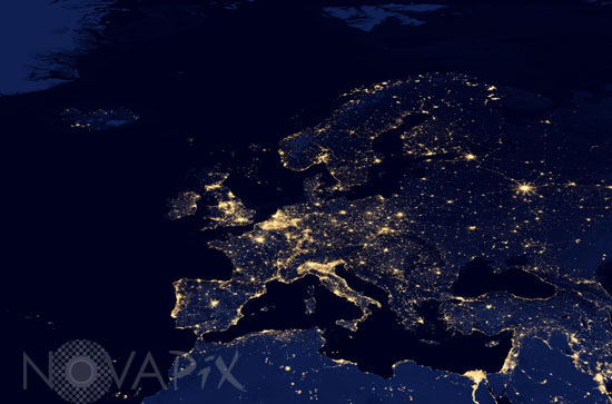 L'Europe vue la nuit - 2012