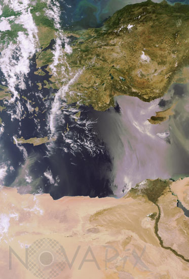 Turkey as seen from Envisat