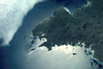 La Bretagne vue depuis la station spatiale internationale