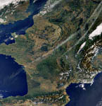 La France vue par satellite - 2008