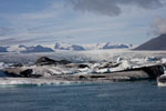 Lac Jokulsarlon en Islande 