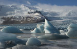 Lac Breidarlon en Islande 