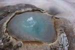Source chaude de Hveravellir en Islande 