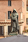 Statue de Giordano Bruno à Rome