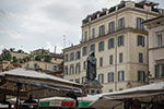Statue de Giordano Bruno à Rome