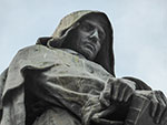 Statue de Giordano Bruno à Rome