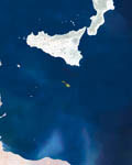Malte vue par satellite