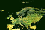 L'Europe de l'Ouest vue par ENVISAT