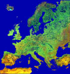 L'Europe vue par ERS-2.