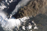 L'Etna (Sicile) vu par ISS 11/2002