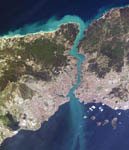 Istanbul (Turquie) vue par ISS 04/2004