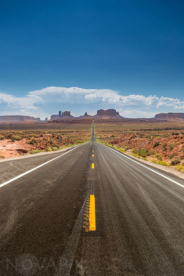 Route 163 vers Monument Valley