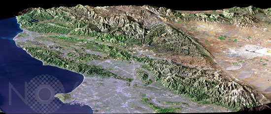 Los Angeles and the San Andreas fault