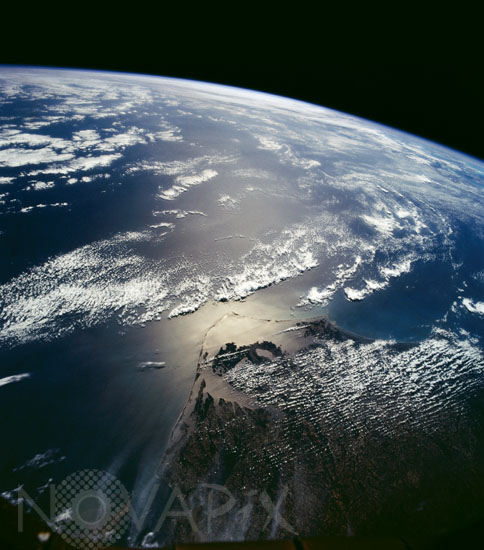 North Carolina coast seen by space shuttle Columbia