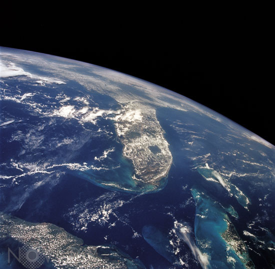 Floride vue par la navette Atlantis 08/1992