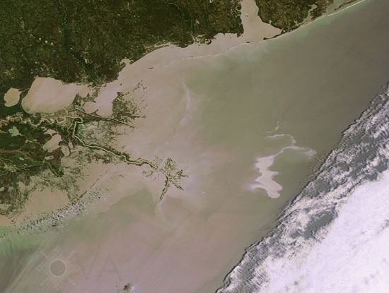 Pollution dans le Golfe du Mexique