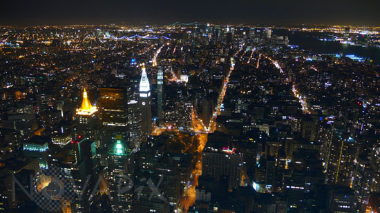 New York vue de nuit