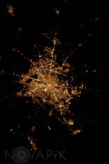 Houston vue de nuit