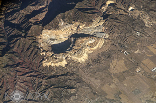 Mine de Cuivre Bingham Canyon - USA