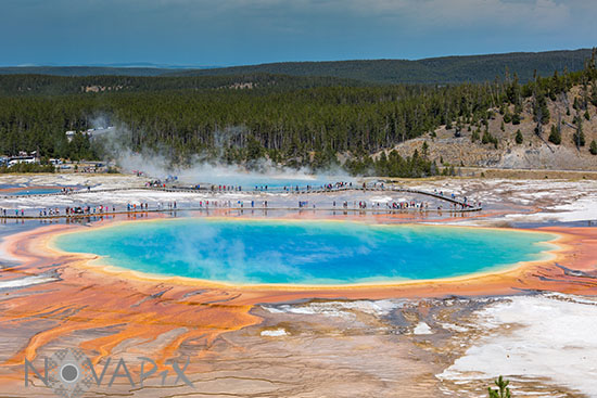 Grand Prismatic Spring - Yellowstone - 2017