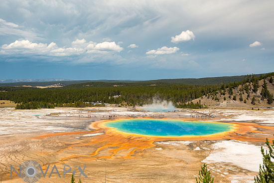 Grand Prismatic Spring - Yellowstone - 2017