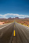 Route 163 vers Monument Valley
