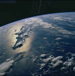 République Dominicaine vue par la navette spatiale. 10/2000