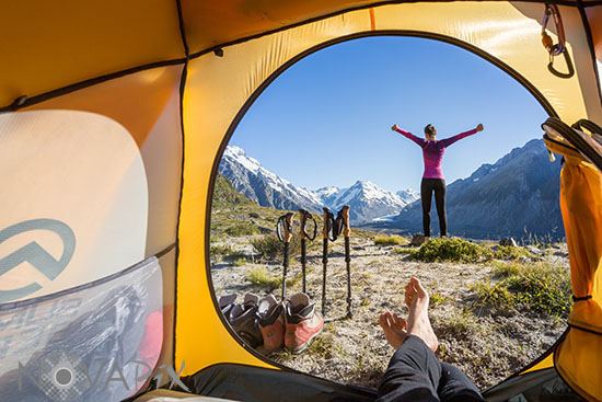 Camping in New Zealand