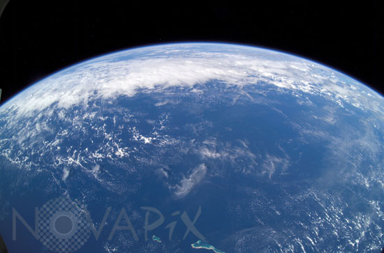 Earth's horizon, Pacific ocean
