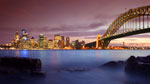 Coucher de soleil sur Sydney 