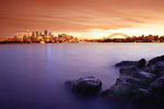Coucher de soleil sur Sydney 
