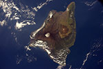 L'île d'Hawaii vue depuis ISS - 2017