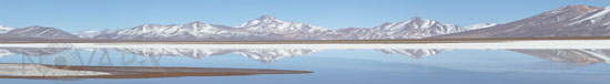 Salar de Maricunga. Chili