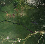 L'Amazonie vue par Envisat