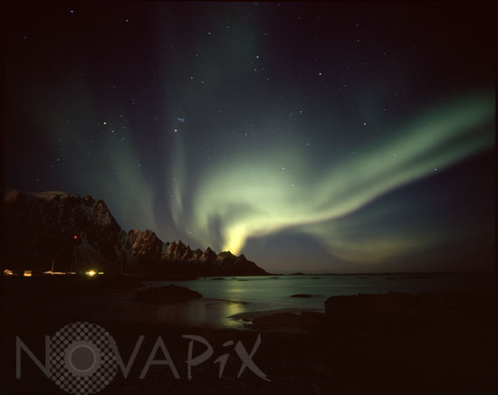 Aurora at Booster Bay -Norway. Feb 16 2006