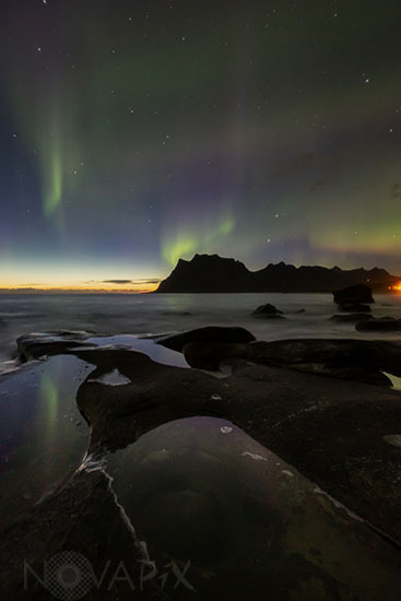 Northern Lights at Uttakleiv - Norway