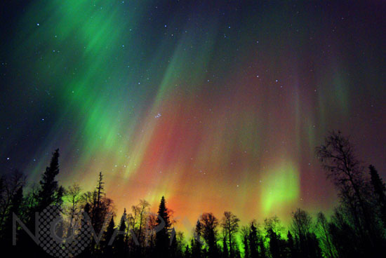 Aurore boréale -Finlande - 10/2003
