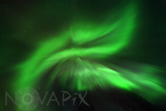 Aurora borealis in Finland 10/2003
