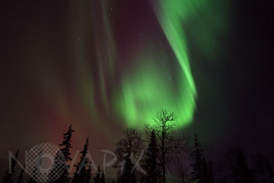 Aurore boréale -Finlande - 10/2003