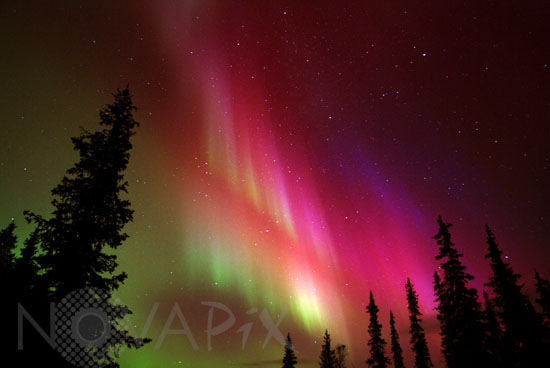 Aurore boréale -Finlande - 10/2003