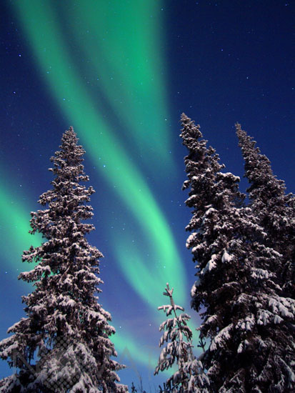 Aurore boréale -Finlande - 11/2002