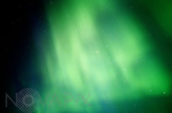 Aurore australe en Nouvelle-Zélande 2001